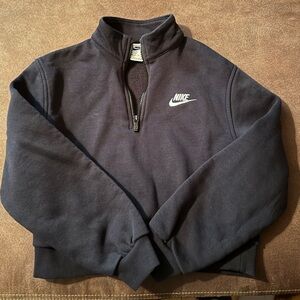 Nike Dark Gray Half-Zip Pullover